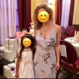 All In Favor Maxi Dress in Pale Lilac Floral